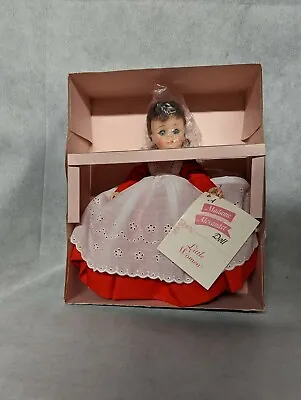 Jo - 1950 Madame Alexander Little Women Hard Plastic Doll 1222 Vintage Antique • $31.31
