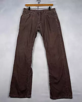 O’Neill Pants Mens 32x32 Brown Cotton Y2K Skater Grunge Surf Jeans Casual • $20.88