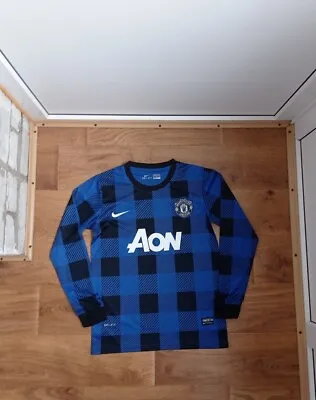 Men's Van Persie Manchester United 2013-2014 Soccer Football Shirt Jersey Size S • $34.99