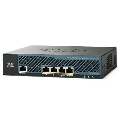 £299 • Buy ⭐ CISCO AIR-CT2504-K9 Wireless Controller UPG 25 AP Licence CLEAN SN Tested +PSU
