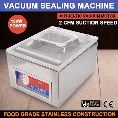 Commercial Food Chamber Seal Vacuum Packaging Machine Vacuum Sealer Machine NEW • $327