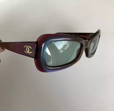 Vintage Iridescent Chanel Glasses • $180