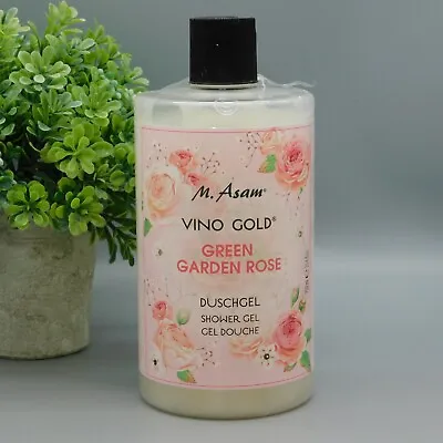 M. Asam Vino Gold Green Garden Rose Shower Gel 25.4 Oz FLAWED READ DESCRIPTION • $15.98