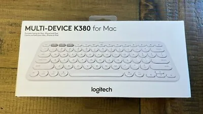 Logitech K380 Multi-Device Wireless Bluetooth Keyboard For Mac - Off White • $35.99