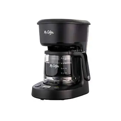 5-Cup Programmable Coffee Maker 25 Oz. Mini Brew Black • $21.31