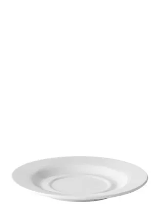 Saucer Melamine White Saucer For Coffee And Tea Cups 5.5  (14Cm) Pack Of 12 • £13.99