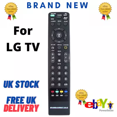 *New* Replacement TV Remote Control For LG MKJ42519618 • £6.90