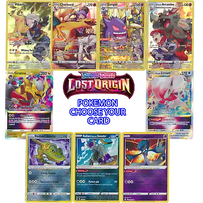 $3.99 • Buy 2022 Lost Origin: Choose Your Card! All Cards Available All LP-NM Pokemon Cards