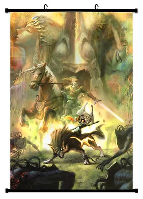 The Legend Of Zelda Twilight Princess Framed Poster With Hooks 24x36 INCH • $15.99
