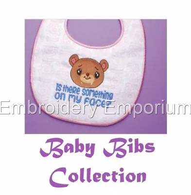 £9.95 • Buy Baby Bibs Collection - Machine Embroidery Designs On Cd Or Usb