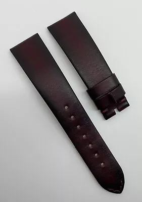$195 • Buy Authentic Vacheron Constantin 18mm X 16mm Burgundy Leather Watch Strap Band OEM