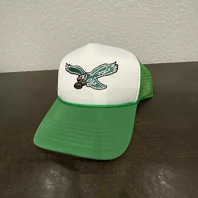 $20.23 • Buy Retro Philadelphia Eagles Logo Green Snapback Hat Cap New Nfc Super Bowl 🦅🏈