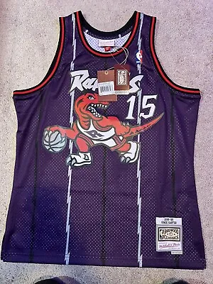 NBA Men's Mitchell & Ness Swingman Toronto Raptors 1998-99 Vince Carter Jersey • $64.99
