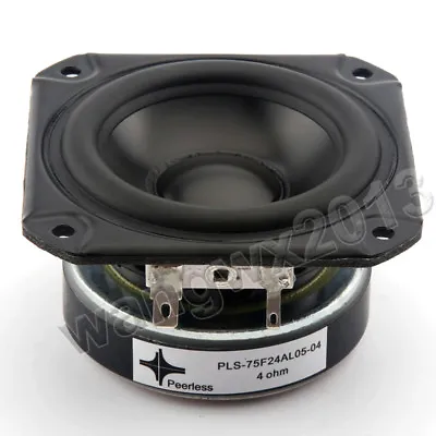 1pcs 3  Inch 4ohm 20-40W Full Range Audio Speaker Stereo Woofer Loudspeaker Horn • $30.98