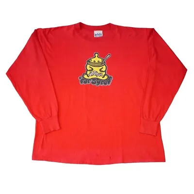 Early 90s Insane Skatewear Long Sleeve T-Shirt Fur Syrup XL Retro Skate • £80