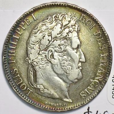 France 1833 5 Francs 491435 Combine Shipping • $64.99