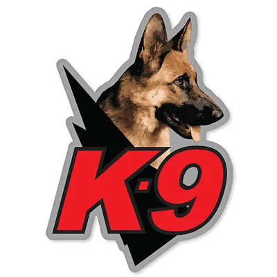 K9 Unit Police Guard Dog Car Bumper Sticker 3  X 5  • $3