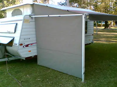 Shade Curtain/Privacy Screen For  Caravan R/out Awning END  Made To Measure • $110