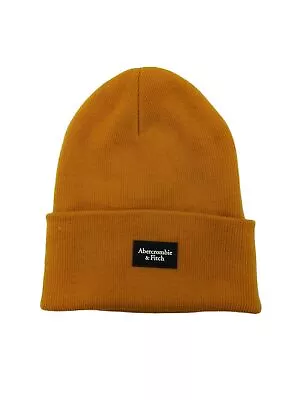 Abercrombie & Fitch Women's Hat Orange 100% Other Beanie • £22