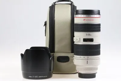 Canon EF 70-200mm F2.8 USM L Series Telephoto Zoom Lens Case Hood Cap MK I • £549