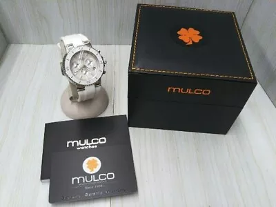 MULCO MW3-70604-011 Quartz Men's Used Watch Chronograph Date 10ATM • $220.78