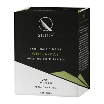 Qsilica One-A-Day Hair Skin Nails Multi Nutrient 90 Tablets • $62.99
