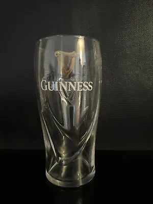 Single Guinness Guiness Pint Glass Brand New Genuine Harp Embossed • £7.99