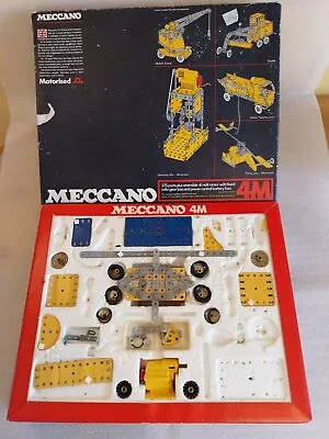 Meccano Set 4 AND Conversion Set To 5 - 2 Boxes Not Guaranteed To Be Full Sets  • £25