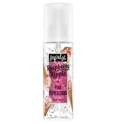 Impulse Body Mist Raspberry Ripple + Pink Peppercorns 150ml • £5.42