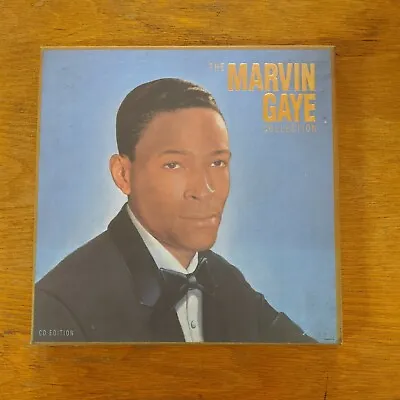 UNPLAYED USA 1990 MARVIN GAYE CD X 4 MOTOWN BOX SET Booklet 12  X 12  • £160