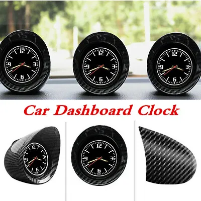Car Dashboard Clock Round Luminous Zinc Alloy Shell Removable For Auto Interior  • $20.60