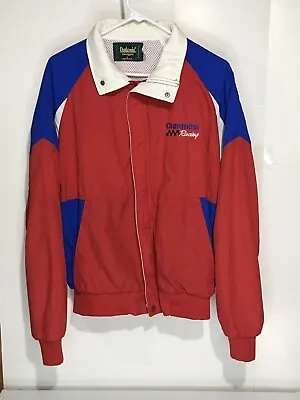 Vintage 80s 90s Cummins Racing￼ Diesel Made In USA Lined Jacket By Dunbrooke LRG • $27.98
