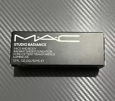 MAC Studio Radiance Face And Body Radiant Sheer Foundation - 50ml - C5 -BRANDNew • £24.25