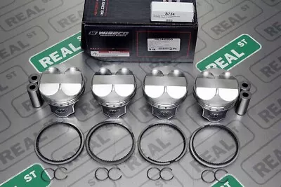 Wiseco Pistons HD Pins K20A2 K20Z3 11.1:1 86.5mm Bore RSX Type S 06 Civic SI • $784.88