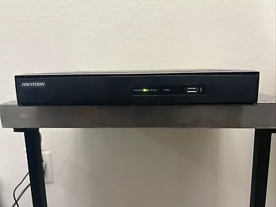 HIKVISION 8MP 4CH POE 4K NVR DS-7604NI-K1/4P 1U HDMI SATA Network Video Recorder • $75