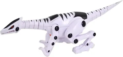 Battery Operated Robot Dinosaur Toy Walking And Flashing Eye With Real Sound Toy • £10.49