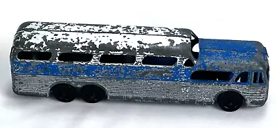 Vintage Mid Century Tootsie Toy Greyhound Scenic Cruiser Bus Metal Die-cast • $9.99