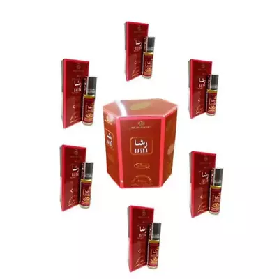 £13.99 • Buy Rasha 6ml Roll On By Al Rehab Crown Perfumes HALAL ATTAR ITR SET OF 6 X 6 ML