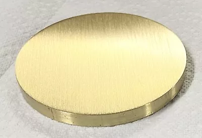 1-3/4” Brass Disc 1/4” Long 🇺🇸1.750” Round Bar 🇺🇸360 Brass Rod Made In Usa!! • $14.99