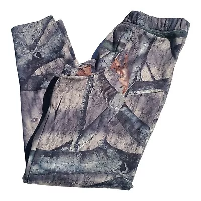 Russell Outdoors Mens Pants Base Layer Scent Stop Camo Mossy Oak Pull On M • $18