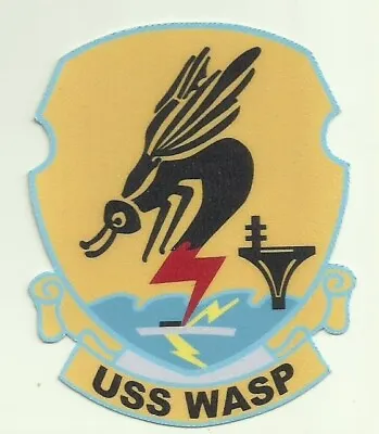 USS WASP CV 7 U.S.NAVY STICKER War AIRCRAFT CARRIER SAILOR SOLDIER USA FLY • $4.99