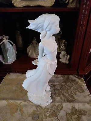 Uber Rare Unfinished Lladro Sea Breeze Wind Blown Girl No. 4922. 14 Inches • $191.25