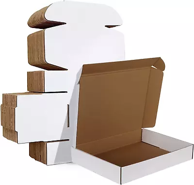 12X9X4 Inches Shipping Boxes Set Of 20 Black Medium Corrugated Cardboard Gift M • $34.10