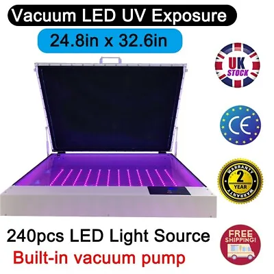 £923.40 • Buy Screen Printing Precise 24.8in X 32.6in 120W Vacuum LED UV Exposure Unit