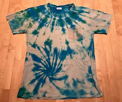 2017 John Elliott Watching Water Tie-Dye Pocket Tee  4 / Green & Blue T-shirt XL • $19