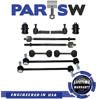 Ball Joint Tie Rod Front & Rear Sway Bar Suspension Kit For Caravan Voyager • $54.60