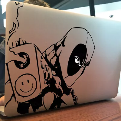 £5.49 • Buy DEADPOOL AND GUN Apple MacBook Decal Sticker Fits All MacBook Models (Type 3)