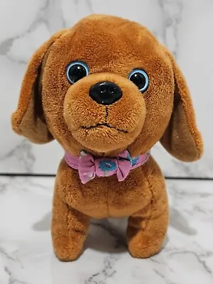 My Life As Brown Dachshund Puppy Dog Brown Pink Collar Stuffed Animal Plush Toy • $6