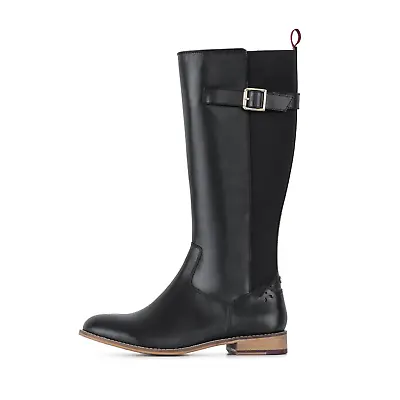 Eloise Black Knee High Boot • $134.37