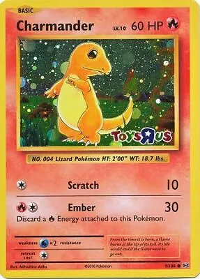 Charmander - 9/108 - Toys R Us Promo NM Promo Pokemon • $33.70